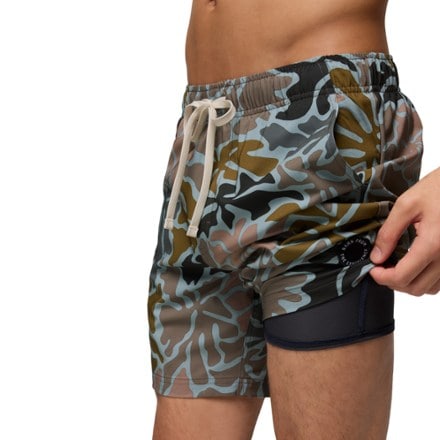 prAna La Jolla Lined Swim Shorts - Men's 4