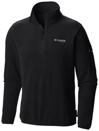 columbia titan pass 1.0 half zip fleece