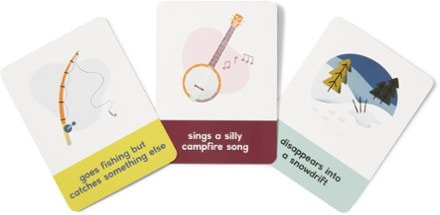 Mountaineers Books Campfire Stories Deck—For Kids!: Storytelling Games to Ignite Imagination 2
