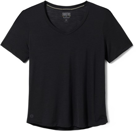 Smartwool Active Ultralite V-Neck T-Shirt - Women's 0
