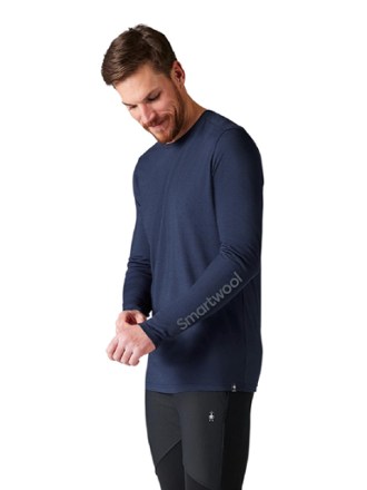 Smartwool Merino Sport Logo Long-Sleeve Graphic T-Shirt - Men's 1