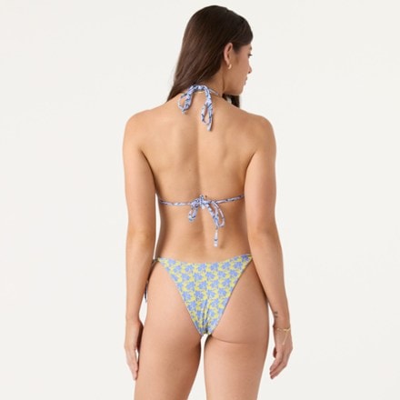 Roxy Golden Glow Reversible Mini Tiki Triangle Bikini Swimsuit Top - Women's Bottoms not included