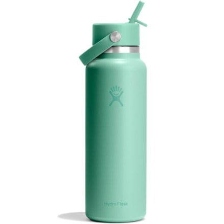 Hydro Flask Wide-Mouth Vacuum Water Bottle with Flex Straw Cap - 40 fl. oz. 0