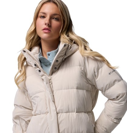 Columbia Amaze Puff Long Down Hooded Jacket - Women's 7