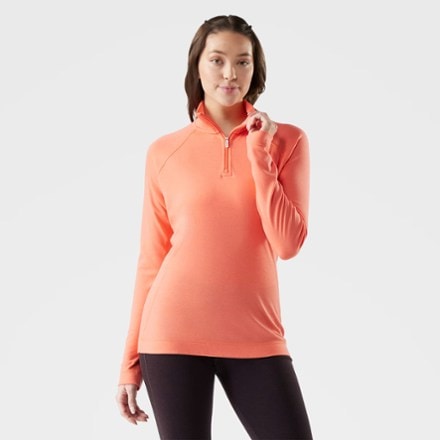 Smartwool Classic Thermal Merino Quarter-Zip Base Layer Top - Women's 1