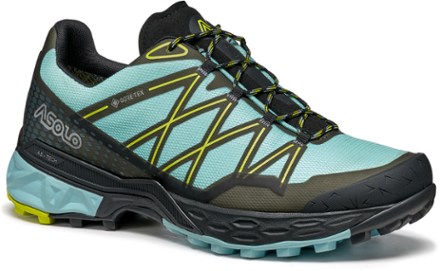Asolo Tahoe GTX Hiking Shoes - Black/Celadon - Women's 2