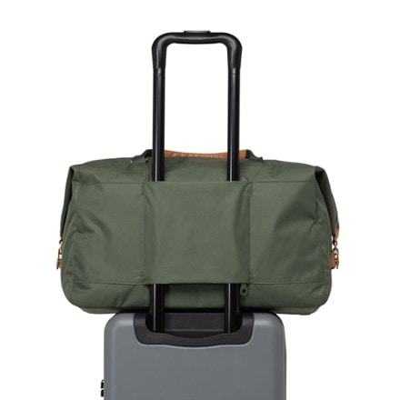 Herschel Supply Co. Maia Weekender Duffel Bag Luggage pass-through shown