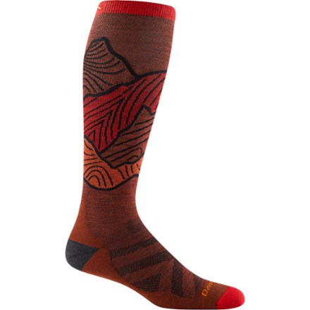 Darn Tough Titan Over-the-Calf Lightweight Ski and Snowboard Socks - Men's 0
