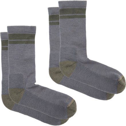 REI Co-op Trailsmith Merino Wool Crew Socks - Seconds - 2 Pairs 0