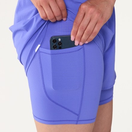 REI Co-op Swiftland 2-in-1 Running Shorts - Women's 8