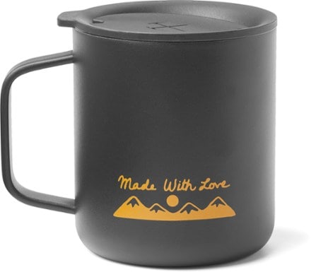 REI Co-op Graphic Camp Mug - 12 fl. oz. Back view (Landandsea/Blue Nights)
