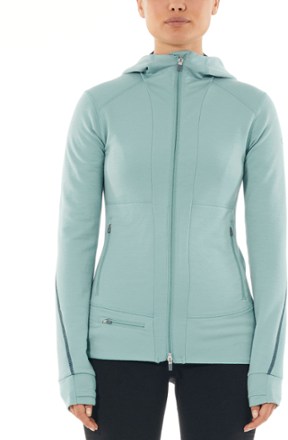 Icebreaker Women's Quantum II Long-Sleeve Zip Hoodie