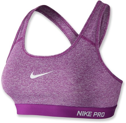 purple nike sports bra