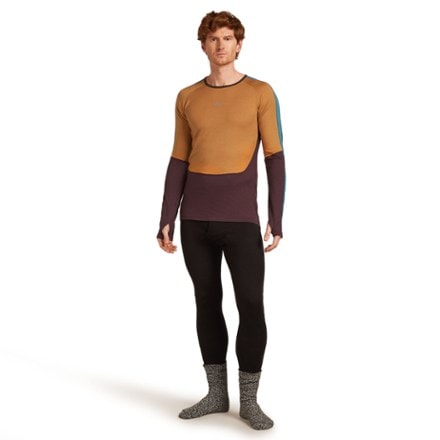 Icebreaker Merino 200 Oasis Long-Sleeve Crewe Base Layer Top - Men's 4