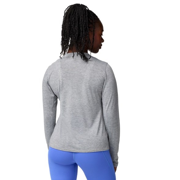 On Body Image of color Heather Ash/Stripe