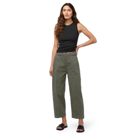 DUER FlexTwill Barrel Pull-On Pants - Women's 2