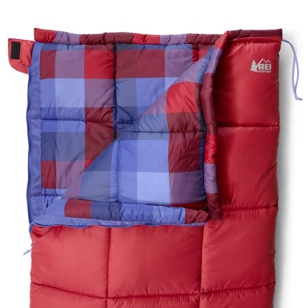 REI Co-op Kindercamp 40 Sleeping Bag - Kids' Hood detail