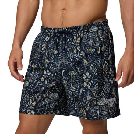 Columbia PFG Rambler Print Water Shorts - Men's 4