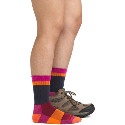 Darn Tough Heady Betty Micro Crew Lightweight Hiking Socks - Women's 2
