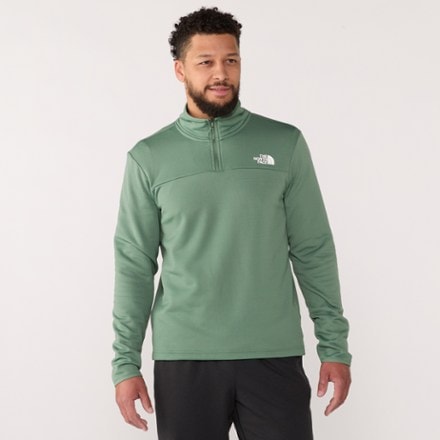 The North Face Cedar Trail Grid Fleece Zip Pullover - Men's 2