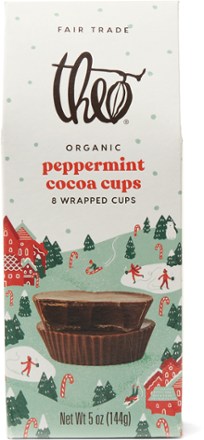 Theo Chocolate Peppermint Cocoa Cups 1