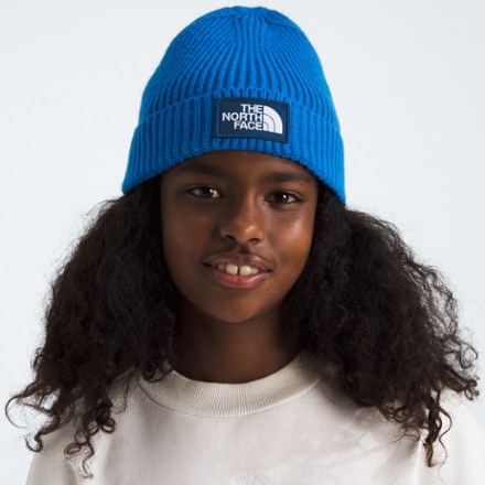 The North Face TNF Box Logo Cuffed Beanie - Kids' 1