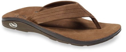 chaco leather flip flops