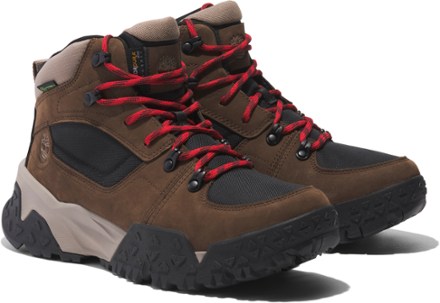 Timberland Motion Scramble Mid Waterproof Hiking Boots - Men's 2