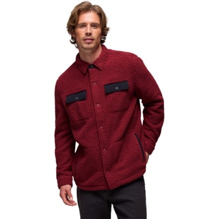 prAna Encinitas Fleece Shacket - Men's 1