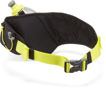Nathan Peak Hydration Waist Pack Back view (Black)