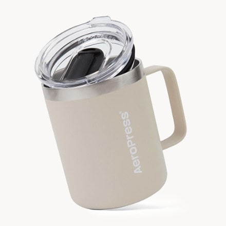 AeroPress Stainless-Steel Travel Coffee Mug - 10 fl. oz. 0