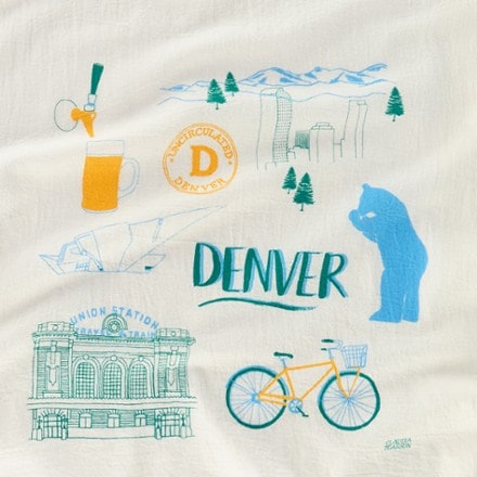 Claudia Pearson Denver Tea Towel 2