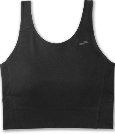 Brooks Run Within Crop Tank Top - Womens