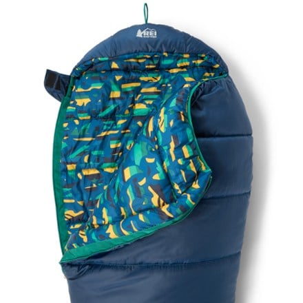 REI Co-op Kindercone 25 Sleeping Bag - Kids' Hood detail