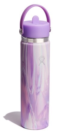 Hydro Flask Wide-Mouth Vacuum Water Bottle with Flex Straw Cap - 24 fl. oz. 0