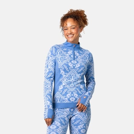 Kari Traa Saga Half-Zip Base Layer Top - Women's 1