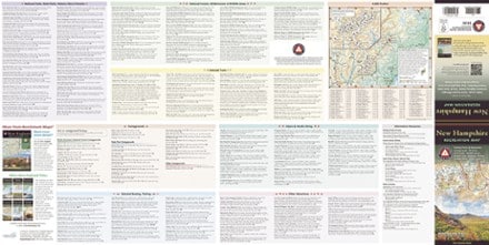 Benchmark Maps New Hampshire Recreation Map 2