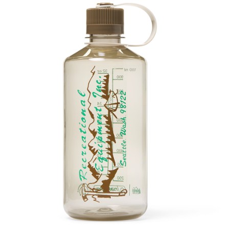 Rei Co-Op REI Co-op Nalgene Sustain Original Logo Narrow-Mouth Water Bottle - 32 fl. oz. Khaki - $17.00 at REI.com