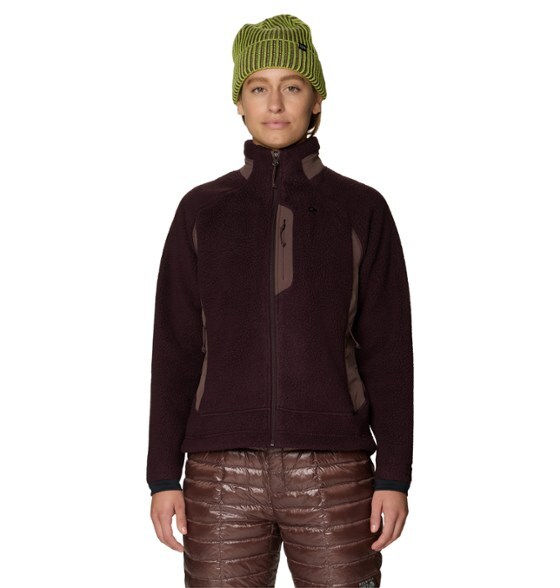 On Body Image of color Deep Mulberry