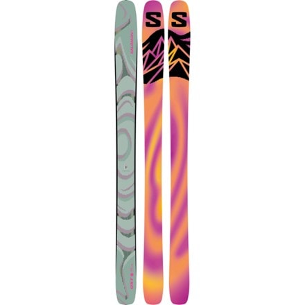 Salomon QST 100 Iceberg Green Skis - 2025/2026 0