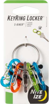 Nite Ize KeyRing Locker Plastic S-Biner 0