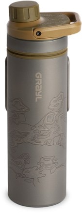 Grayl UltraPress Ti Water Filter and Purifier Bottle - 16.9 fl. oz. 2