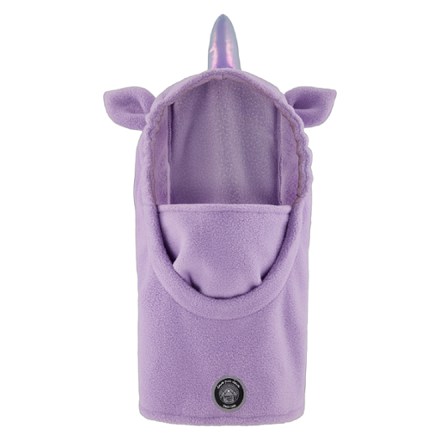 Deux par Deux Oversize Polar Balaclava Purple