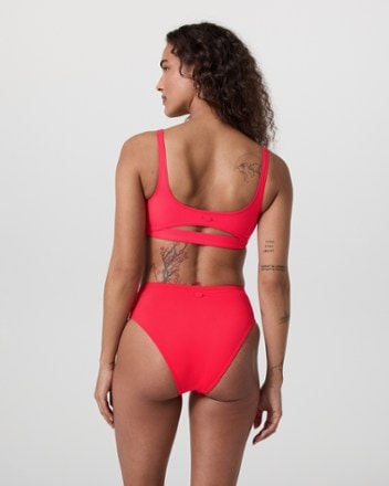 Vuori High-Waisted Bikini Swimsuit Bottoms - Women's Top not included