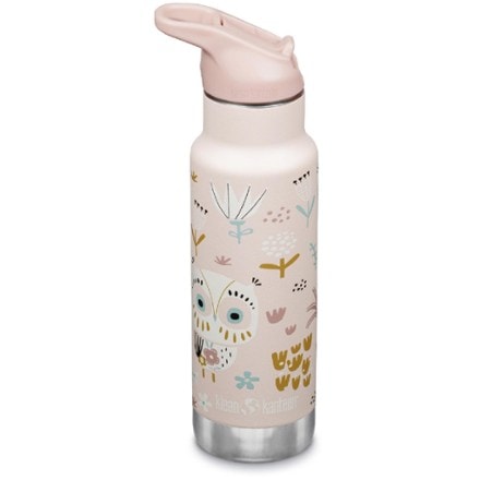 Klean Kanteen Kids' Insulated Water Bottle with Flip Seal Sport Cap - 12. fl. oz. 0