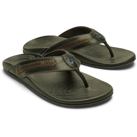 OluKai Mea Ola Mano Flip-Flops - Men's 1