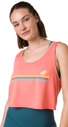 prAna Alpenglow Crop Tank Top - Women's 1