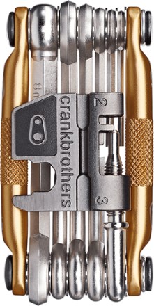 Crank Brothers M19 Bicycle Multi-Tool and Flask Gold 