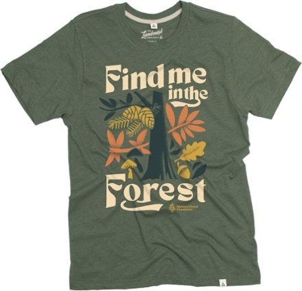 The Landmark Project Find Me in the Forest T-Shirt 0