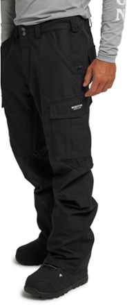 burton men's cargo snow pant regular fit